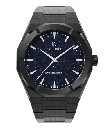 Paul Rich US Star Dust II Black Luxury Watch