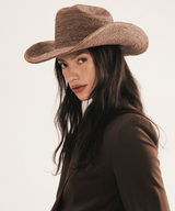 Gigi Pip Ames Packable Straw Cowboy Hat