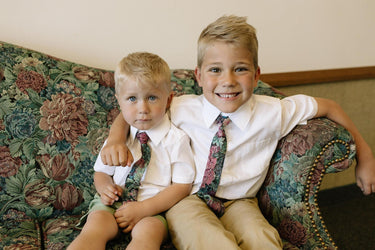 Foyer Floral - Boys Tie — view 6