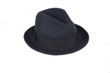 Ferrecci Brooks in Navy Blue Australian Wool Felt Trilby