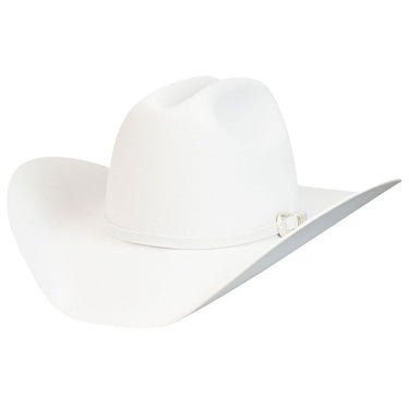Bailey Western Lightning 4X Fur Blend Cowboy Hat in White