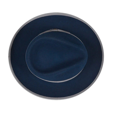 Bellissimo Duke in Sapphire Blue Wool Fedora