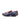 DapperFam Luciano Golf in Navy / Cognac Men's Italian Leather Loafer