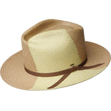 Bailey Boreal Genuine Panama Straw Fedora in Tawny / Natural