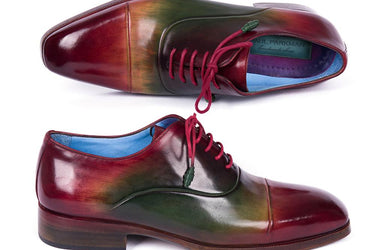Paul Parkman Men's Captoe Oxfords in Multicolor