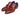 Paul Parkman Men's Leather Double Monkstraps in Burgundy