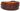 Paul Parkman Men's Hand-Painted Leather Belt in Dark Bordeaux