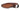 Paul Parkman Men's Hand-Painted Leather Tassel Loafers in Brown