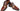 Paul Parkman Men's Hand-Painted Leather Captoe Oxfords in Camel & Red