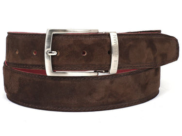 Pau Parkman Men's Suede Belt in Brown