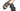 Paul Parkman Men's Suede Double Monkstraps in Navy