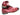 Paul Parkman Men's Hand-Painted Leather Wingtip Oxfords in Burgundy