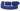 Paul Parkman Men's Hand-Painted Leather Belt in Cobalt Blue