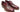 Paul Parkman Men's Goodyear Welted Wingtip Oxfords in Bordeaux & Camel