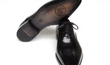 Paul Parkman Men's Leather Oxfords in Black