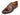 Paul Parkman Men's Hand-Painted Leather Wingtip Monkstrap Brogues in Brown