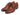 Paul Parkman Men's Croco-Embossed Leather Derby Shoes in Light Brown