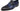 Paul Parkman Men's Hand-Painted Leather Derby Shoes in Parliament Blue & Navy