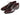 Paul Parkman Men's Hand-Painted Leather Captoe Oxfords in Bordeaux & Brown