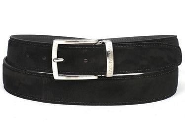 Pau Parkman Men's Suede Belt in Black