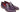 Paul Parkman Men's Hand-Painted Leather Tassel Loafers in Purple