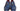 Paul Parkman Men's Hand-Painted Leather Tassel Loafers in Blue