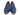Paul Parkman Men's Hand-Painted Leather Tassel Loafers in Blue