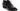 Paul Parkman Men's Hand-Painted Leather Derby Shoes in Anthracite Black