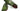 Paul Parkman Men's Hand-Painted Ghillie Lacing Side Dress Shoes in Green
