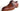 Paul Parkman Men's Goodyear Welted Square Toe Apron Derby Shoes in Brown
