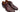 Paul Parkman Men's Croco-Embossed Leather Derby Shoes in Brown & Bordeaux