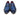Paul Parkman Men's Hand-Painted Leather Loafers in Navy