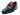 Paul Parkman Men's Leather Kiltie Tassel Loafers in Navy & Tobacco