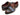 Paul Parkman Men's Suede Double Monkstraps in Antique Blue & Brown