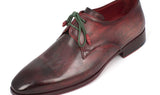 Paul Parkman Men's Hand-Painted Leather Derby Shoes in Mixed Color