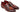 Paul Parkman Men's Hand-Painted Leather Penny Loafers in Bordeaux and Brown
