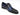 Paul Parkman Men's Hand-Painted Leather Derby Shoes in Parliament Blue & Navy