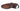 Paul Parkman Men's Hand-Painted Leather Wingtip Monkstrap Brogues in Brown