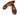 Paul Parkman Men's Hand-Painted Leather Captoe Oxfords in Camel & Red