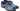 Paul Parkman Men's Hand-Painted Leather Derby Shoes in Blue & Brown