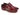 Paul Parkman Men's Ghillie Lacing Side Handsewn Dress Shoes in Burgundy