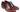 Paul Parkman Men's Side Handsewn Leather Split-toe Oxfords in Burgundy
