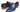 Paul Parkman Men's Hand-Painted Leather Tassel Loafers in Blue
