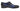 Paul Parkman Men's Hand-Painted Leather Derby Shoes in Parliament Blue & Navy