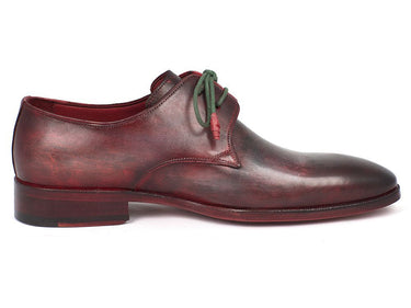 Paul Parkman Men's Hand-Painted Leather Derby Shoes in Mixed Color