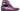 Paul Parkman Men's Hand-Painted Leather Wingtip Oxfords in Purple