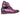 Paul Parkman Men's Hand-Painted Leather Wingtip Oxfords in Purple