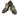 Paul Parkman Men's Hand-Painted Wingtip Monkstrap Brogues in Green
