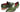Paul Parkman Men's Hand-Painted Leather Tassel Loafers in Green