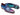 Paul Parkman Men's Hand-Painted Leather Wingtip Oxfords in Blue & Purple